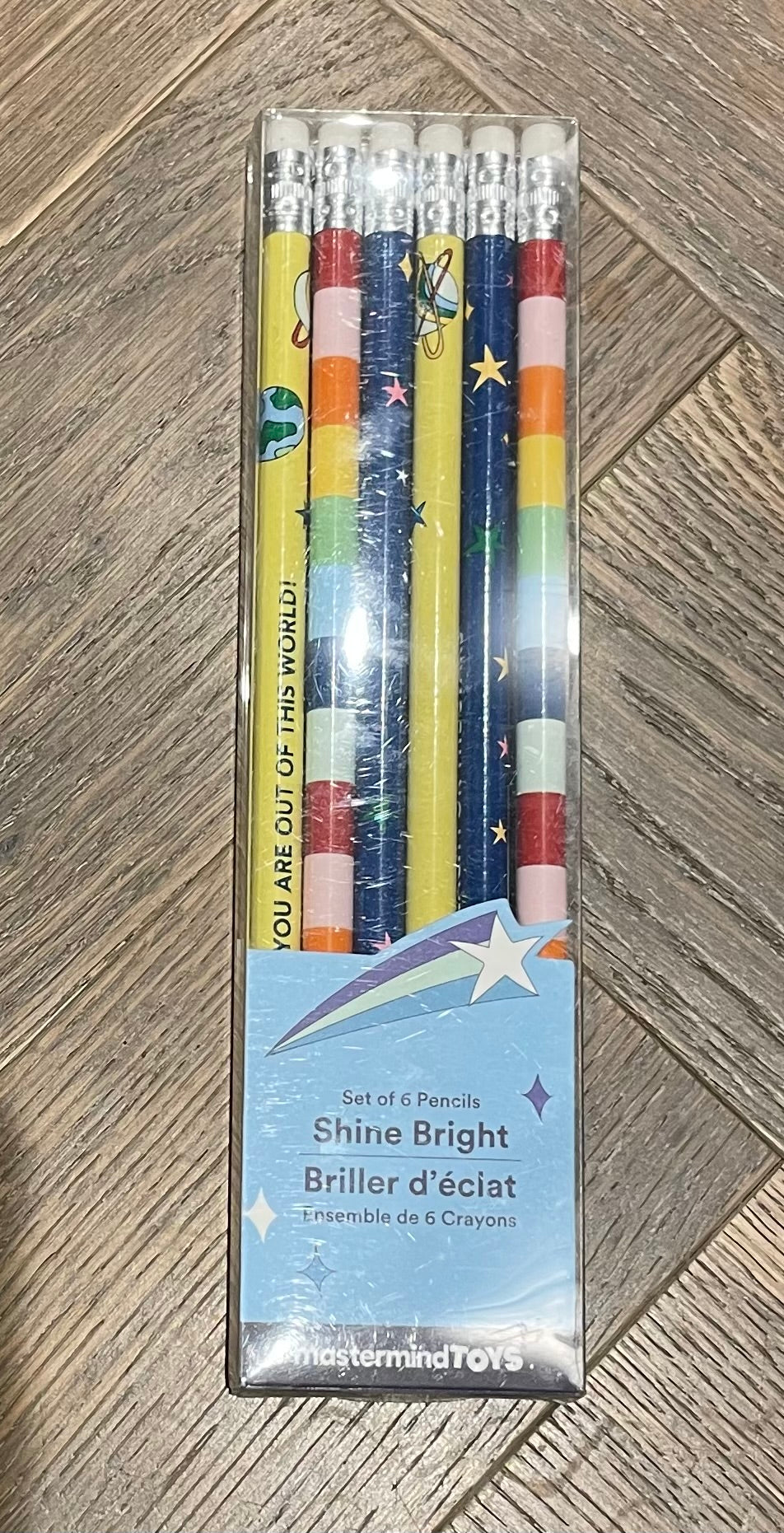Multi  Shine Bright Pencil, NEW