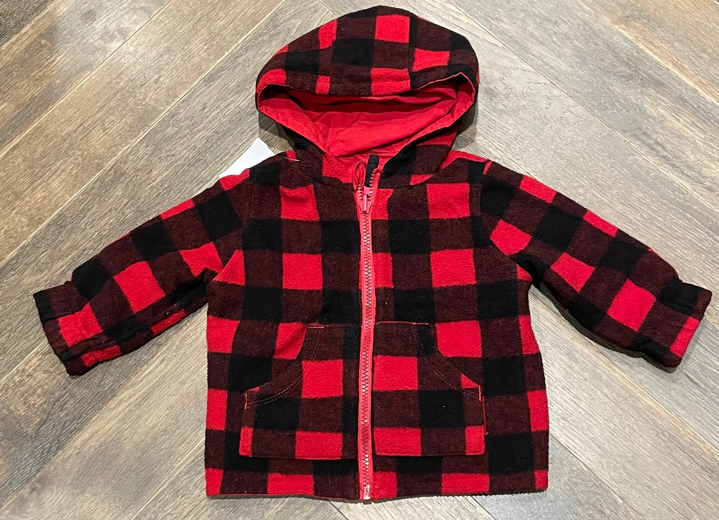 Red  Reversible Jacket, 12-18M