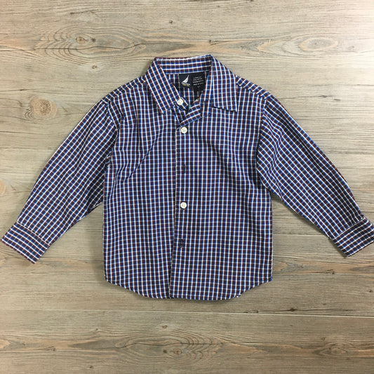 Plaid  Nautica Shirt, 2Y