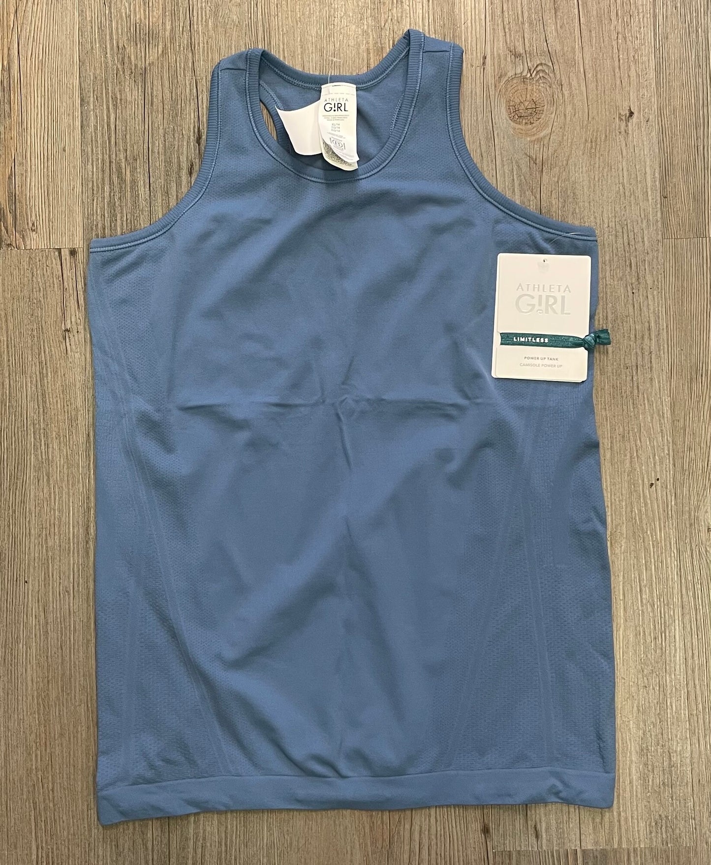 Blue  Athleta Girl Active Tank, 14Y