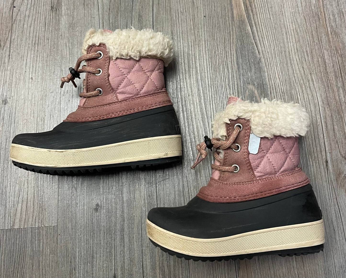 Black  Kuling Lined Boots, 9T