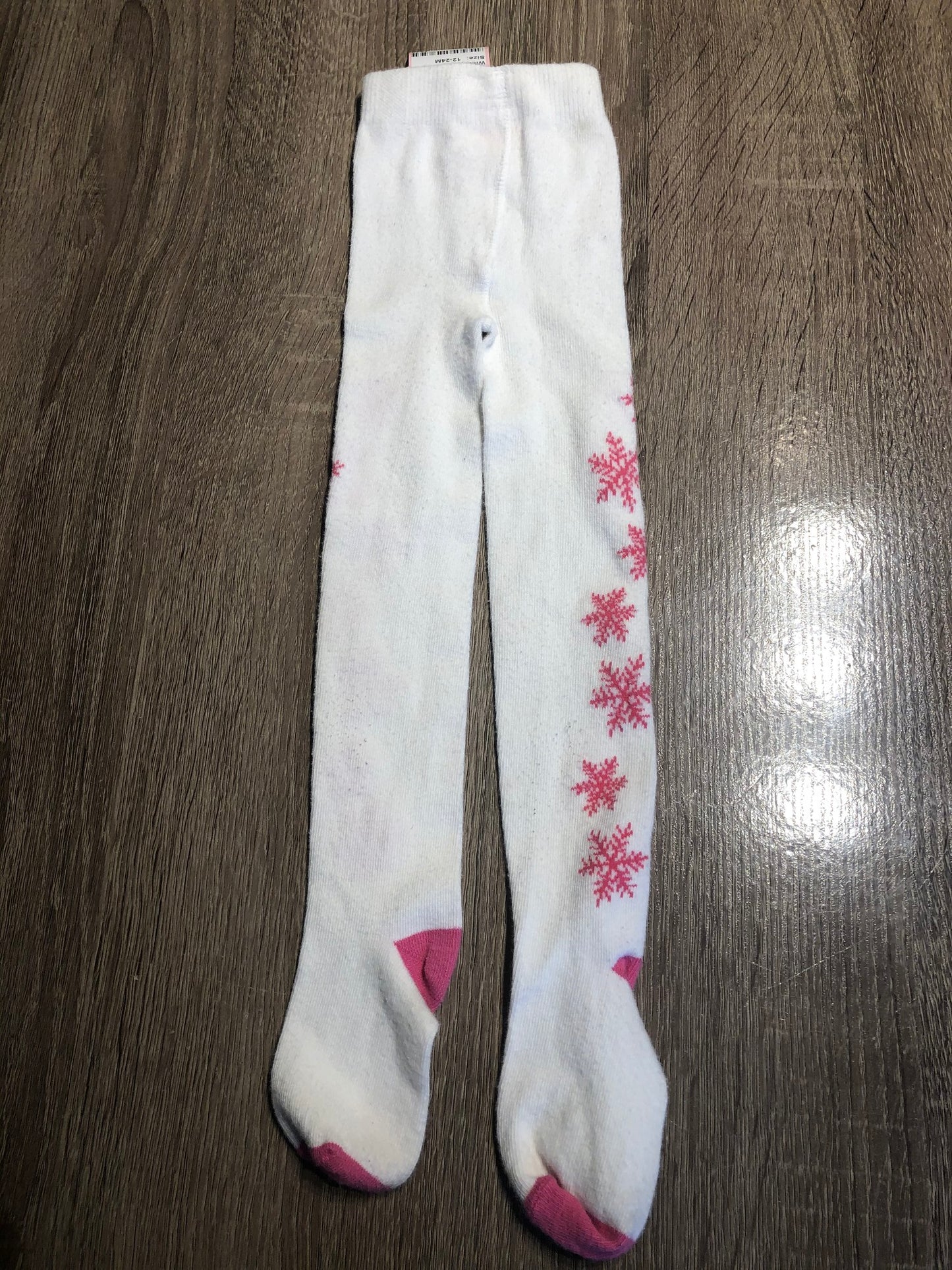 White/pi  Gymboree Tights, 12-24M