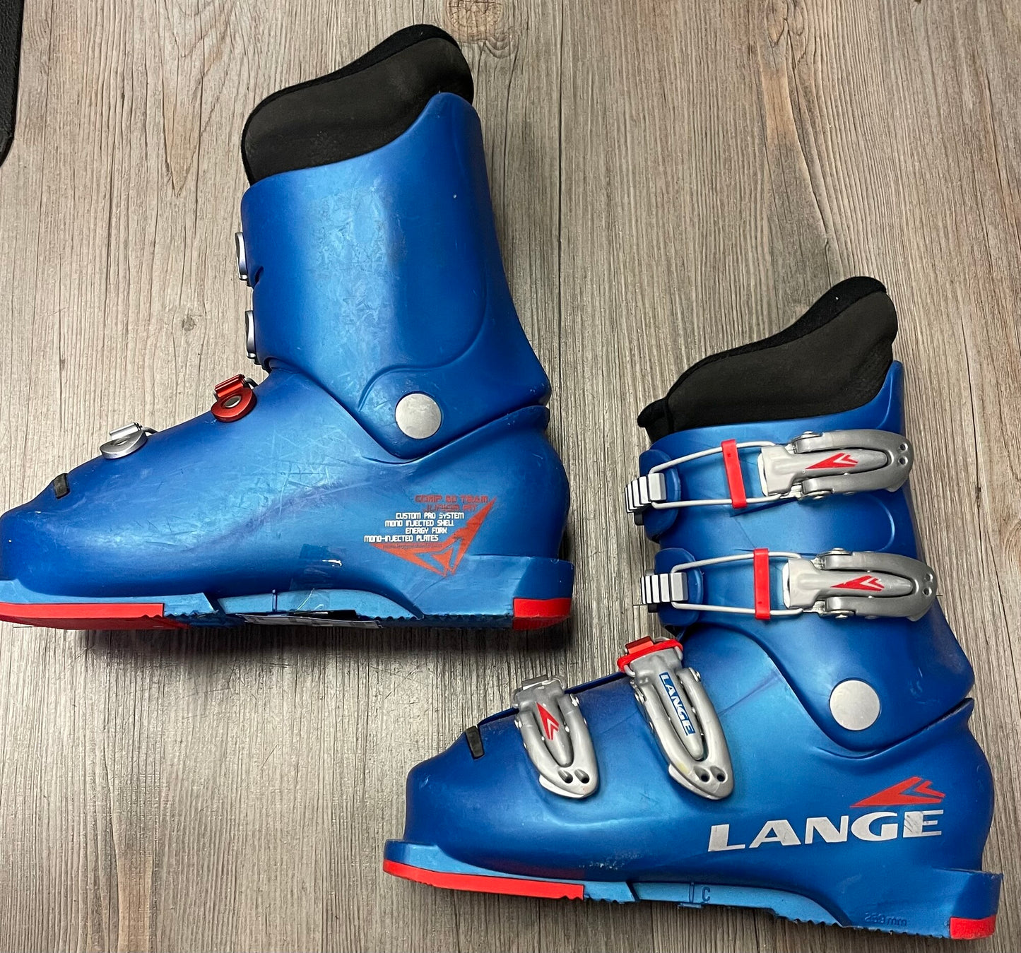 Blue  Lange Comp 60 Team Ski Bo, 21.5