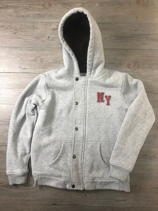 Grey  CFK Fleecelined Sweater, 14Y