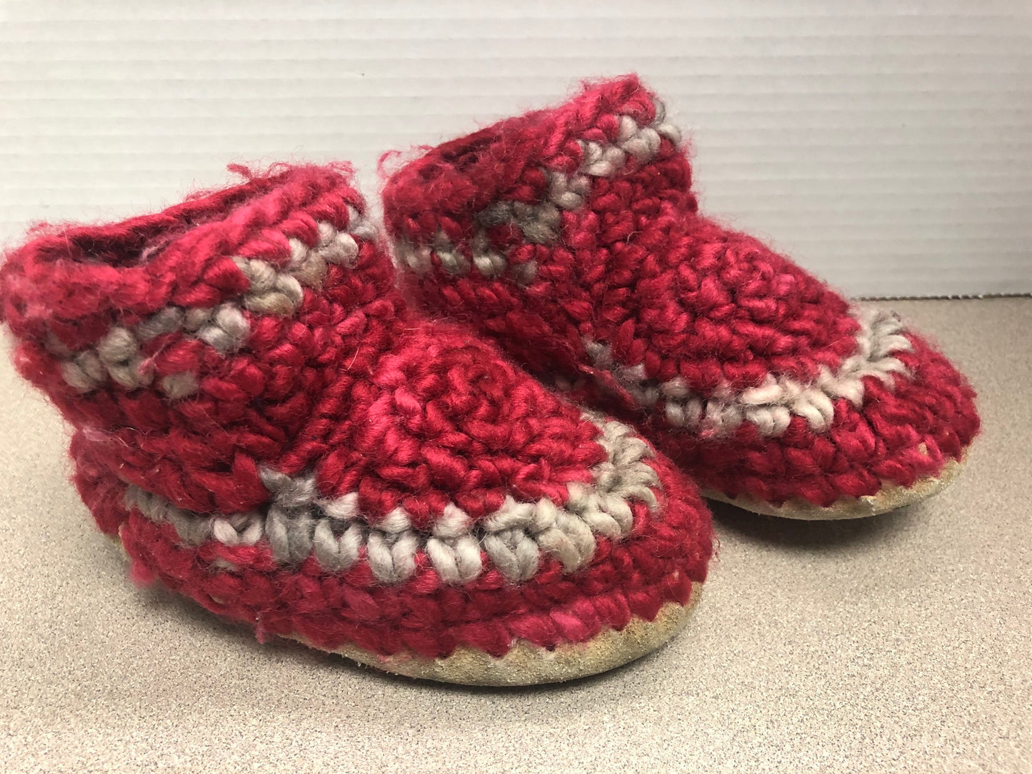 Red  Podraig Booties, 7T