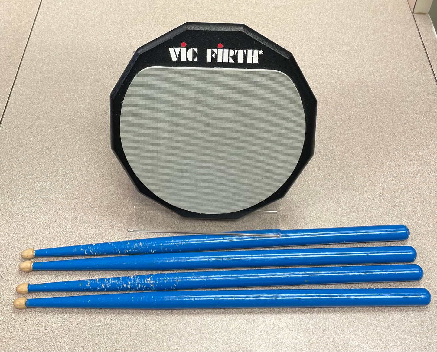 Grey  Vic Firth Practice Pad, 6 Inch
