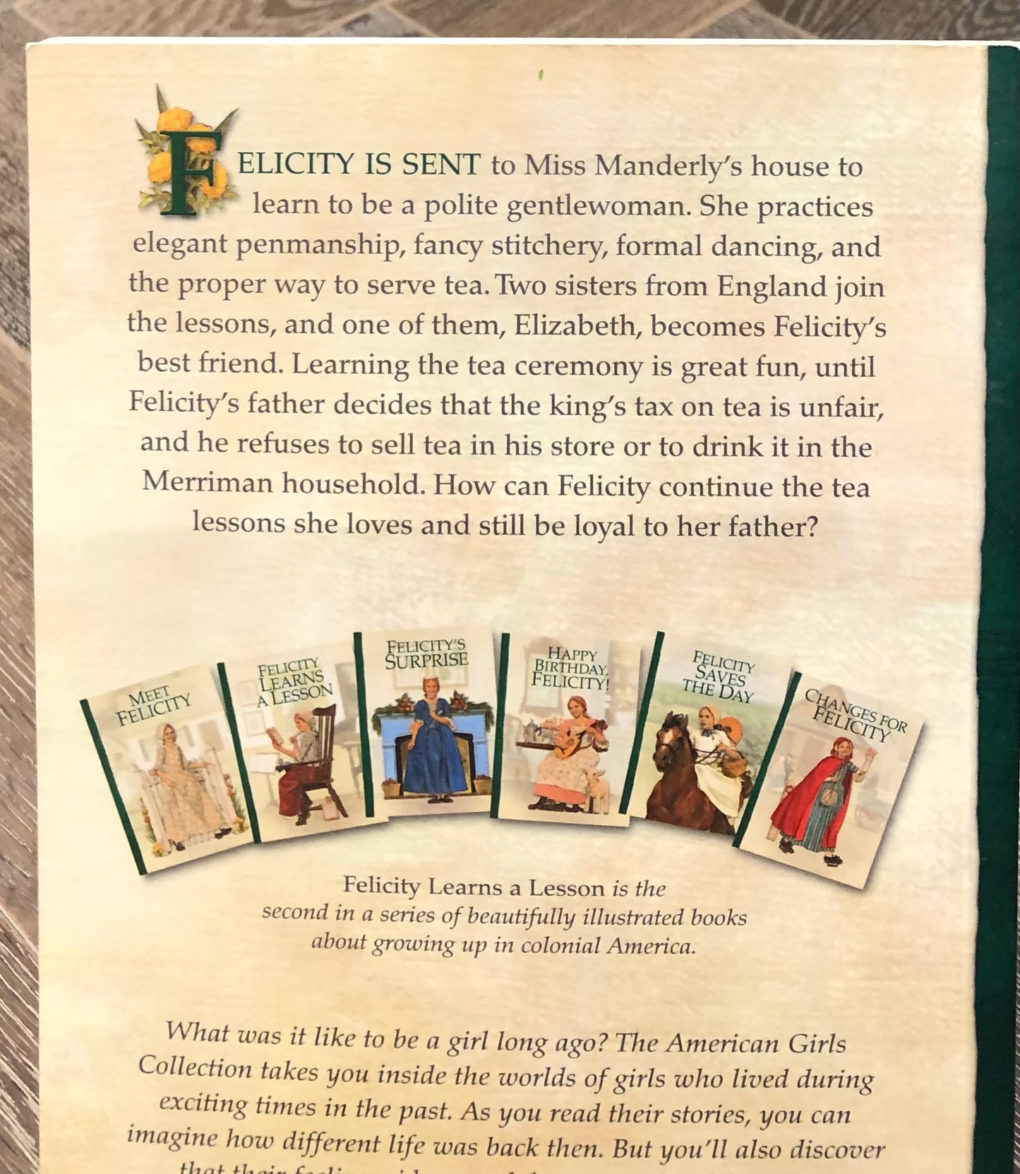 Multi  Felicity Learns A Lesson, Paperback