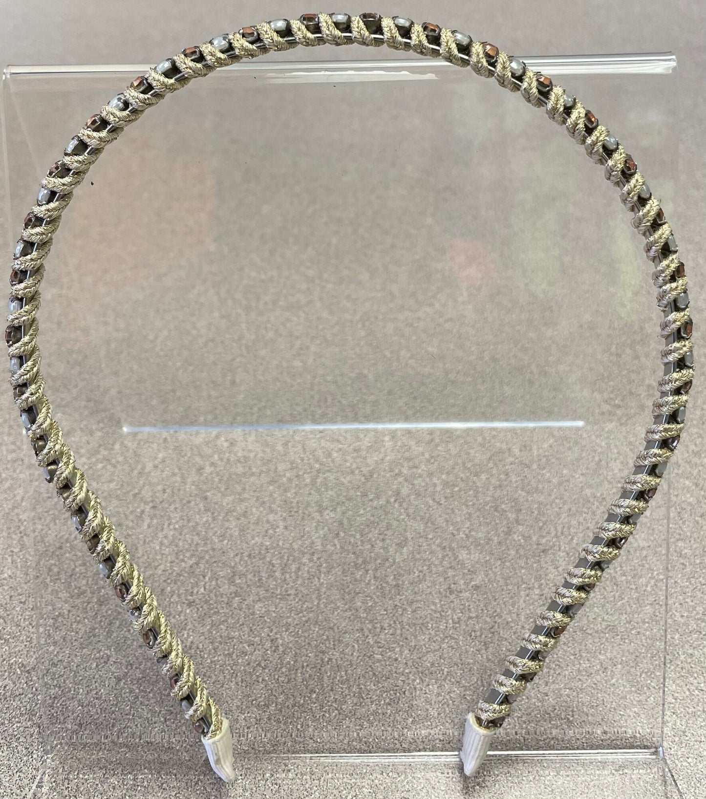 Gold  Headband, None