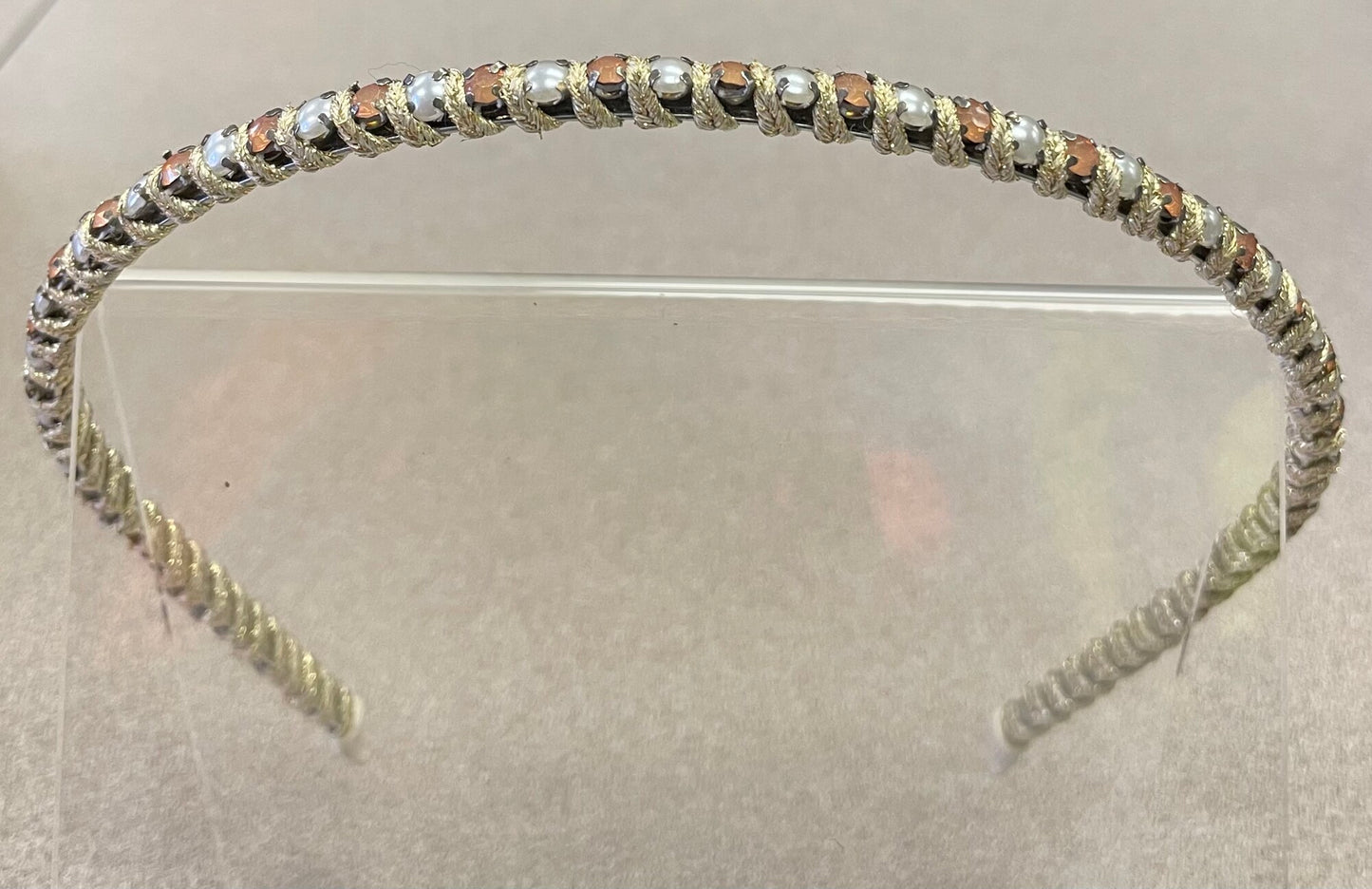 Gold  Headband, None