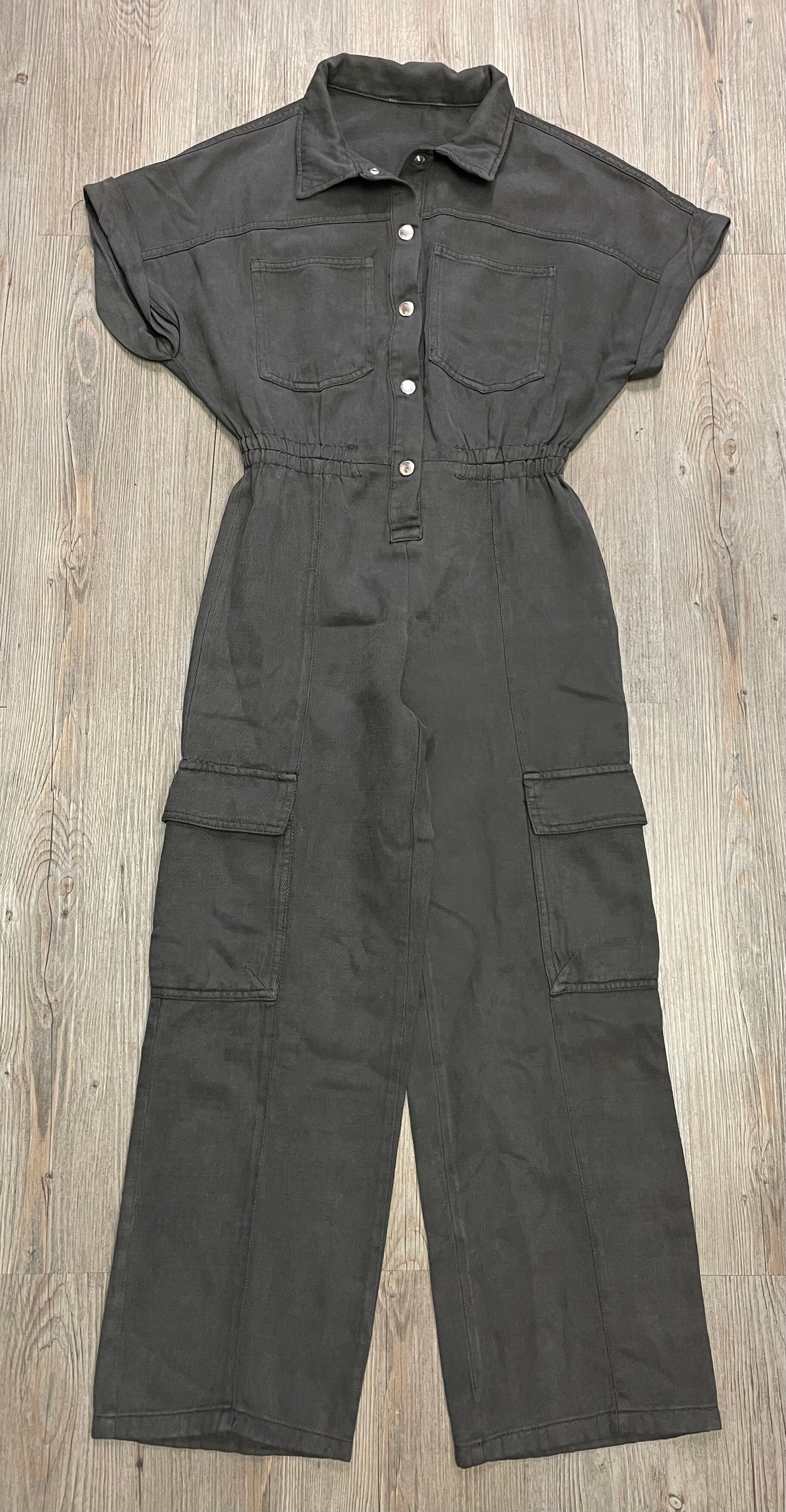 Charcoal  Jumpsuit, 12Y