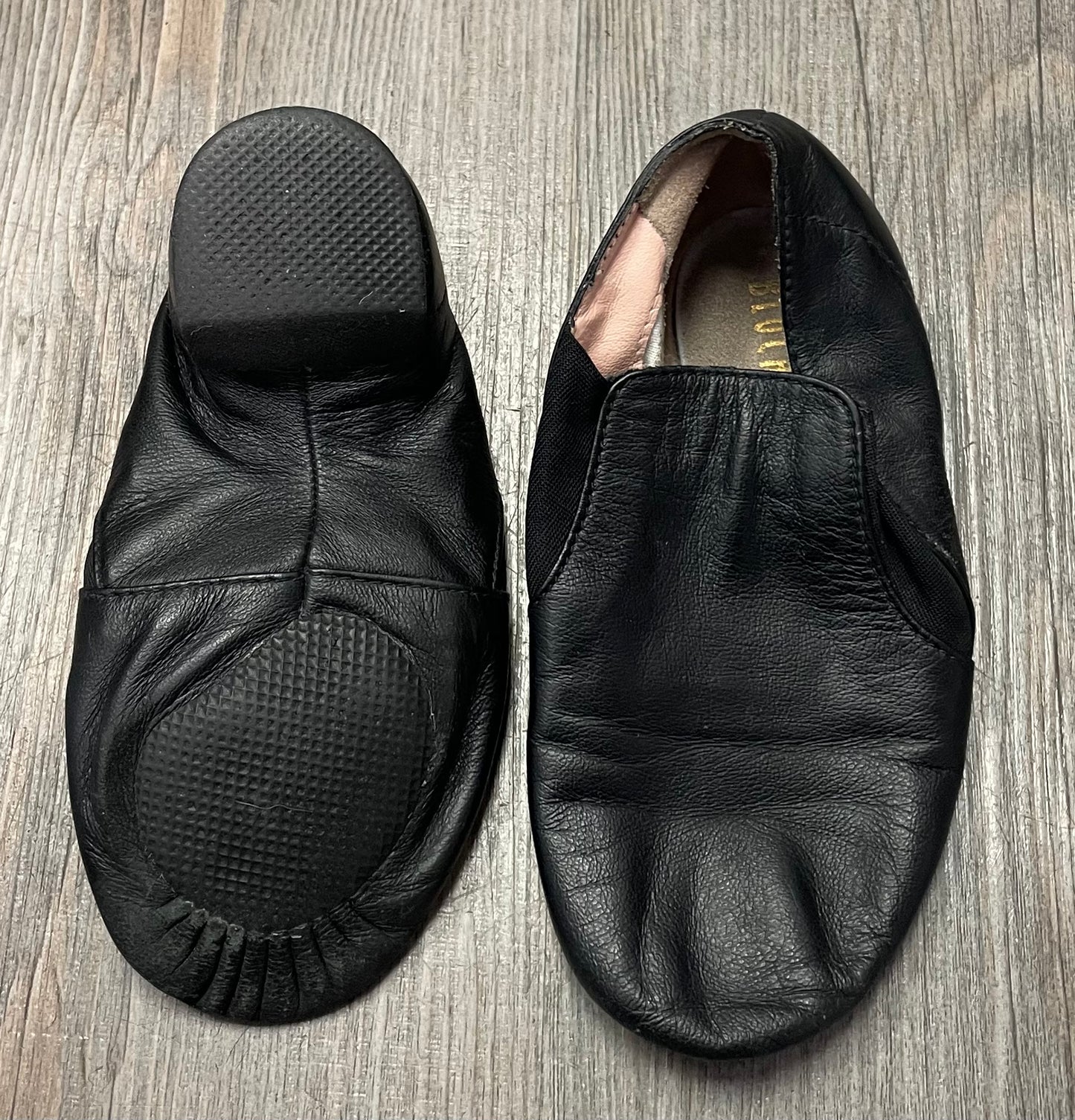 Black  Bloch Jazz Shoes, 9T