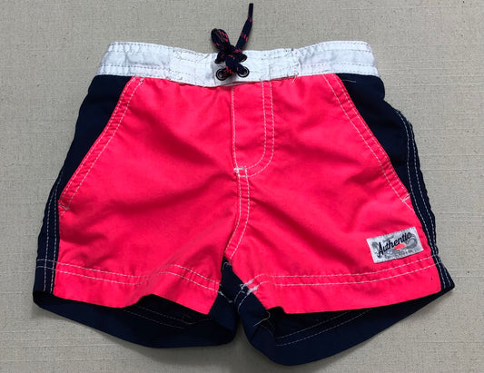 Navy Pin  Carters Swimming Trunks, 12M