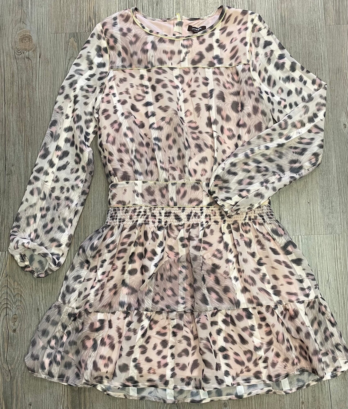 Leopard  Imoga LS Dress, 12Y