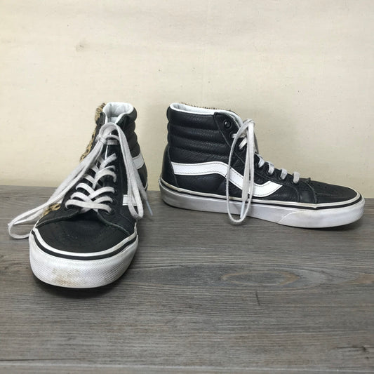 Black  Vans Hightop, 3.5Y