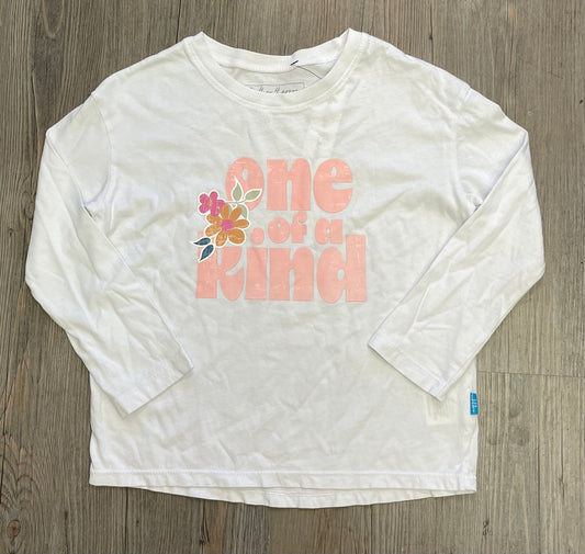 White  F4A Tee LS, 6Y