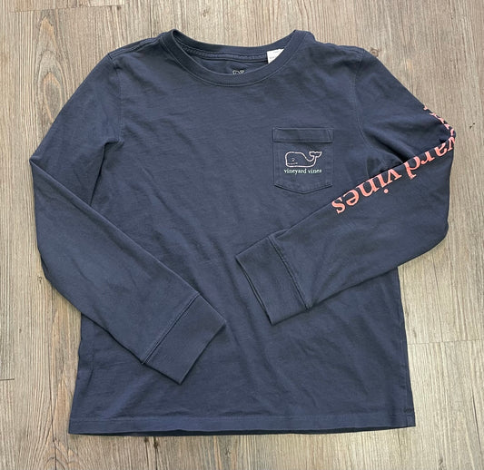 Faded Bl  Vineyards LS Tee, 10-12Y