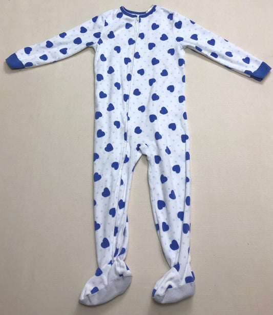 Hearts  Oshkosh Pj Onesie, 4Y