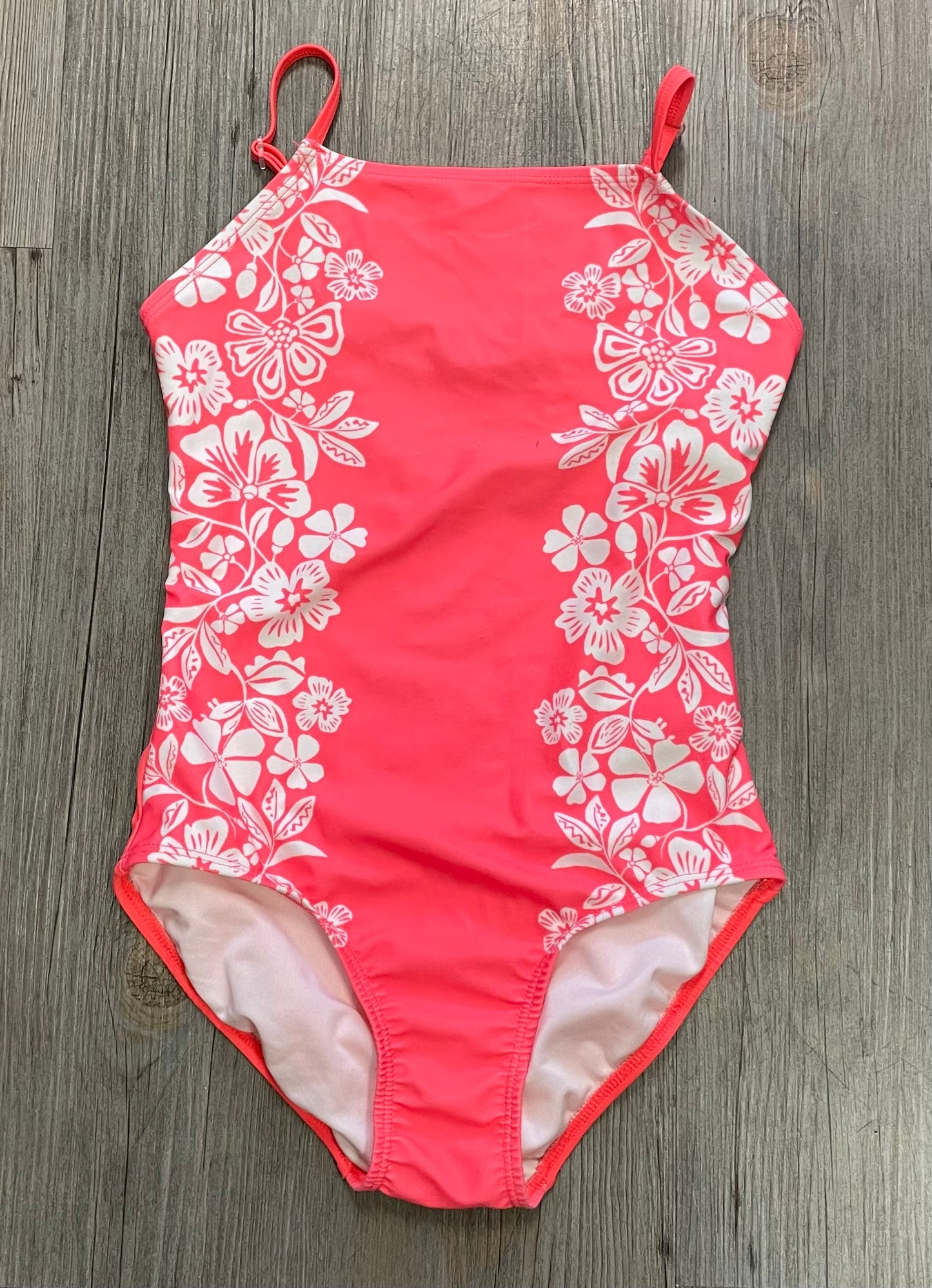 Floral  Old Navy Bathing Suit, 8Y