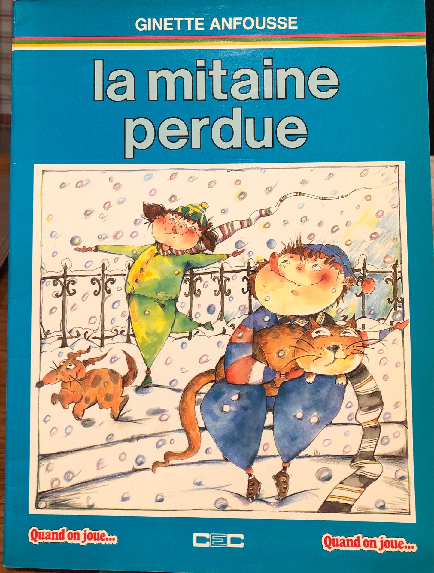 Blue  La Mitaine Perdue, Paperback