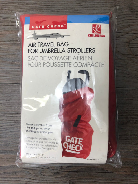 Red  Gate Check -Air Travel Ba, Umbrella