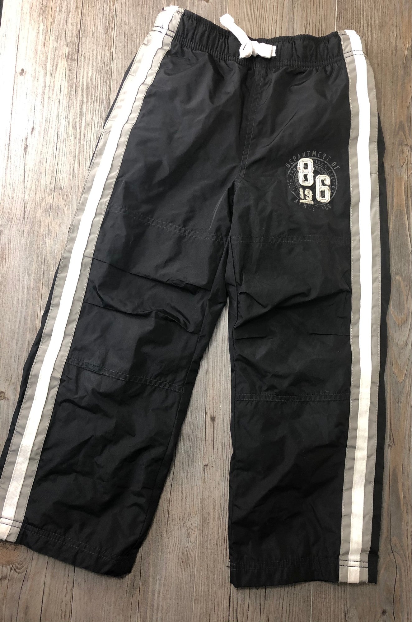 Black  Gap Lined Pants, 6-7Y