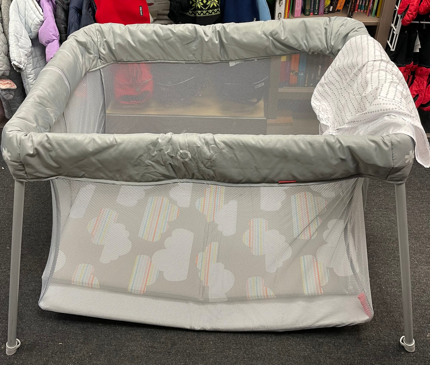 Grey  Skip Hop Portable Play Ya, 0-3Y