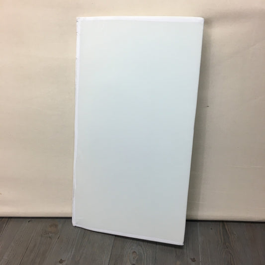 White  Crib Wedge, 0-3M