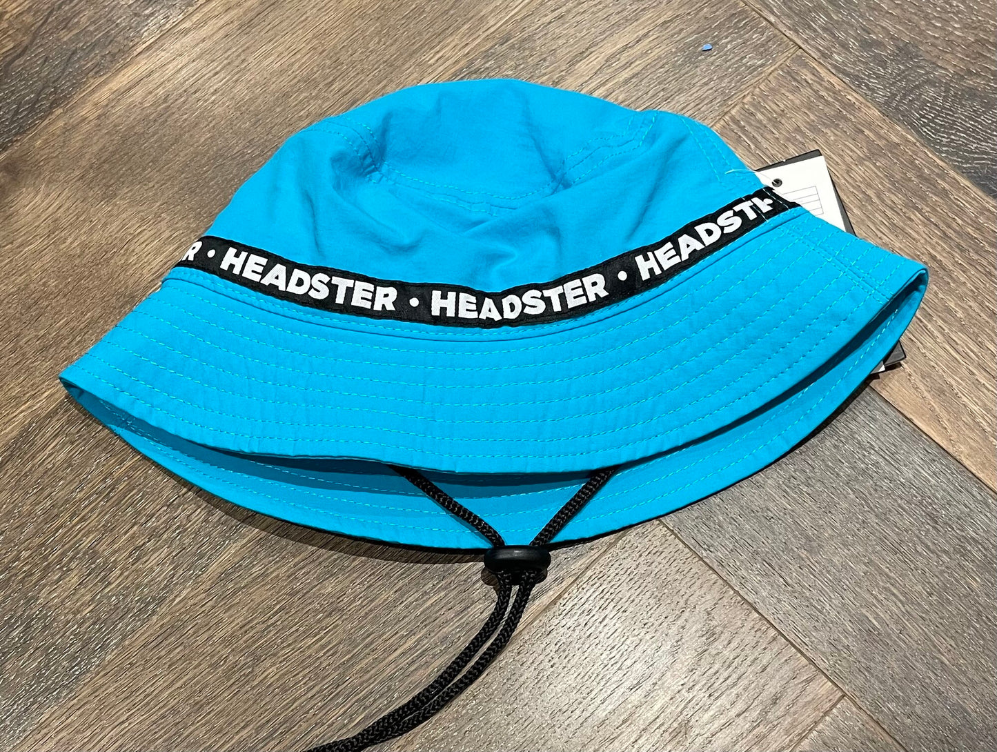 Blue  Headster Bucket Hat, Small