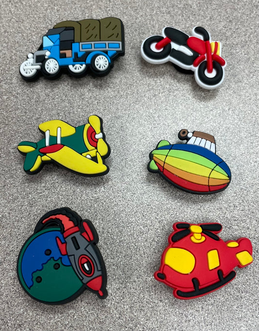 Multi  Jibbitz Vehicles, None