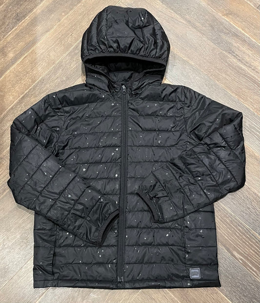 Black  Gap Puffer Jacket, 12Y