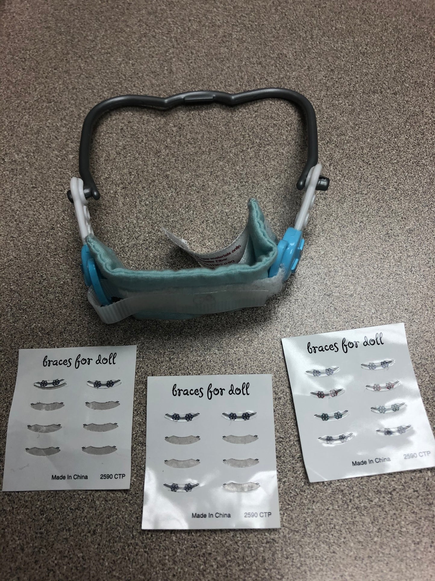 Blue  AG Head Gear, Doll