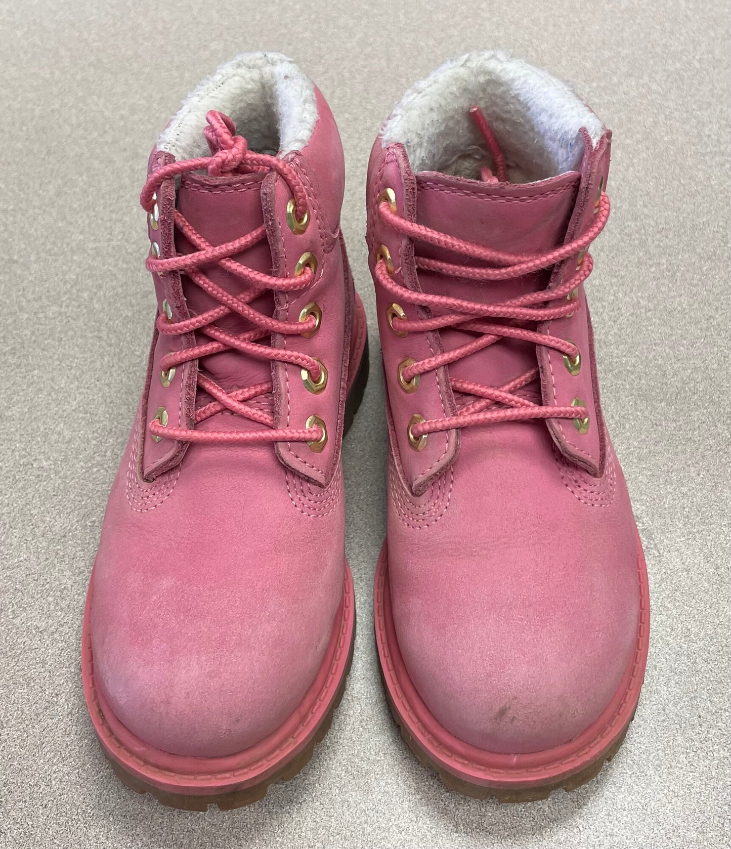 Pink  Timberland Hiking Boots, 9T