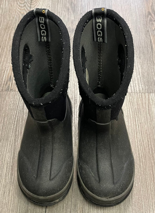 Black  Bogs Toddler Winter Boots, 8T