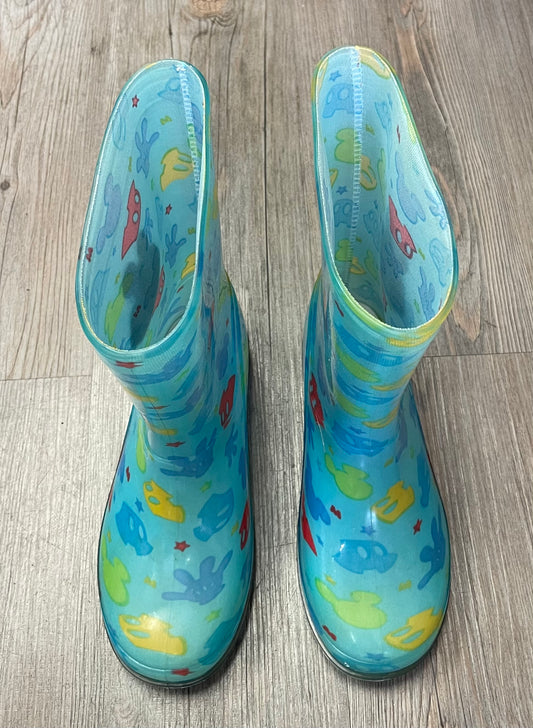 Multi  Mickey Rain Boots, 1Y