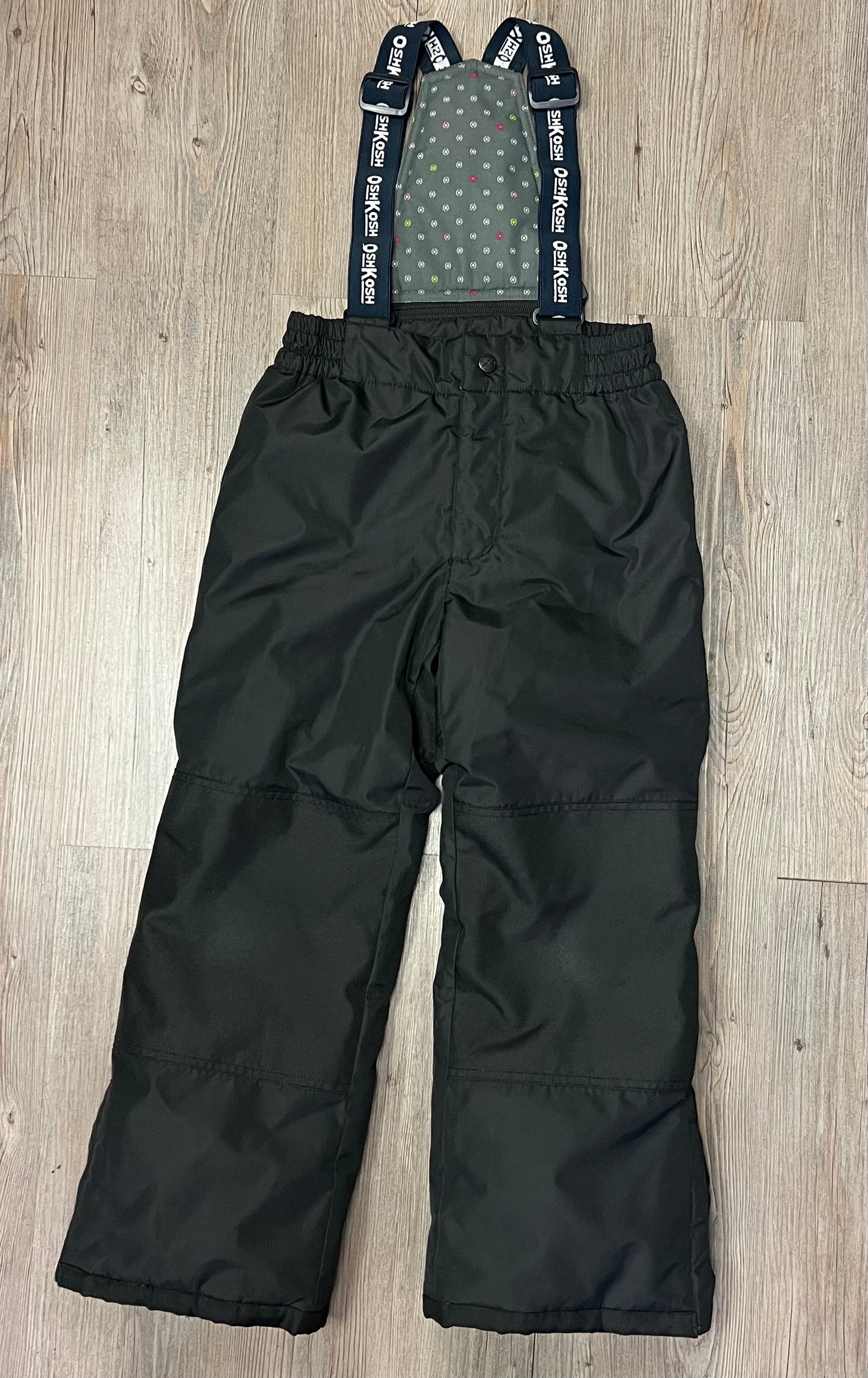 Black  OSHKOSK SNOW PANTS, 8Y