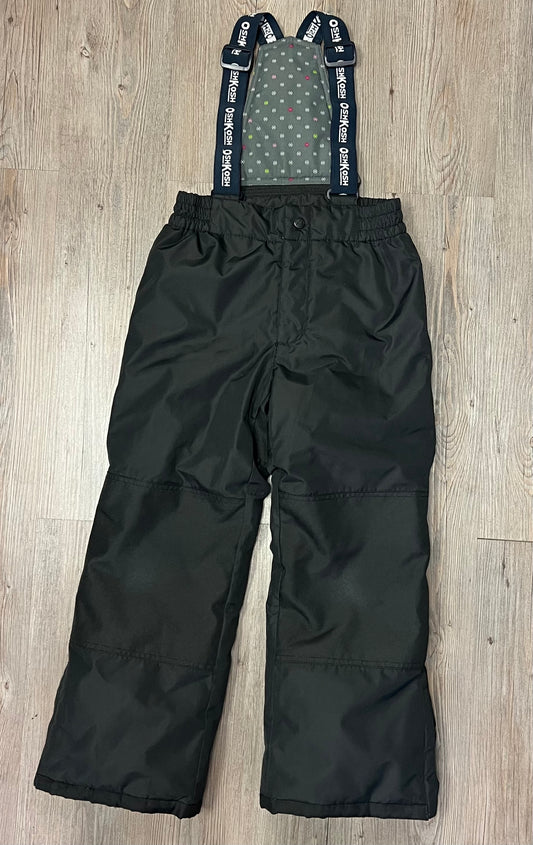 Black  OSHKOSK SNOW PANTS, 8Y