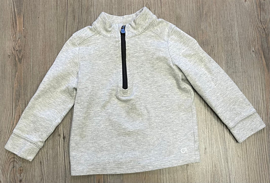 Grey  Gap 1/2 Zip Sweater, 3Y