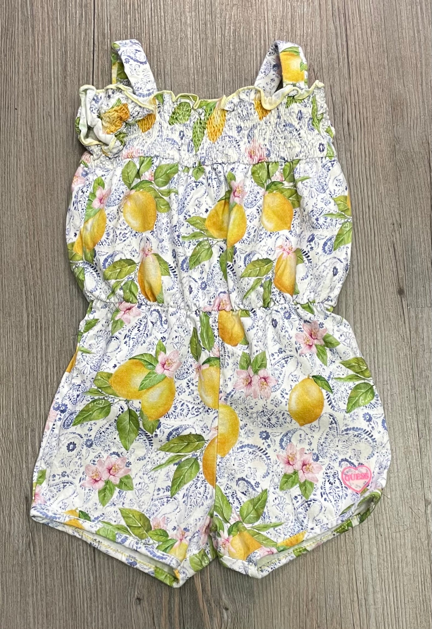 Multi  Guess Romper, 4Y