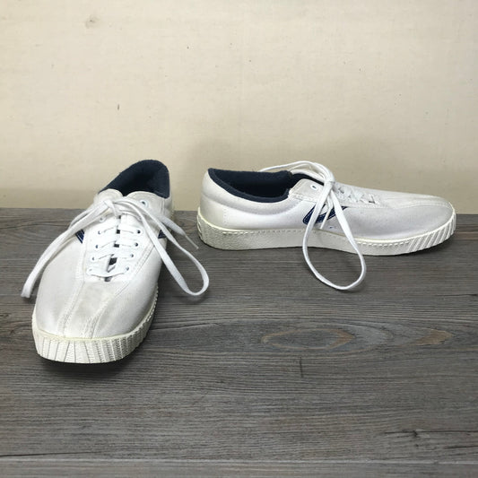 White  Tretorn Lace Up Shoes, 4Y