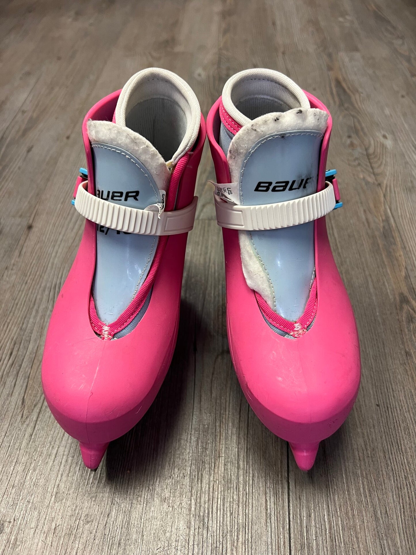 Pink  Bauer Lil Angel Skates, 12-13Y