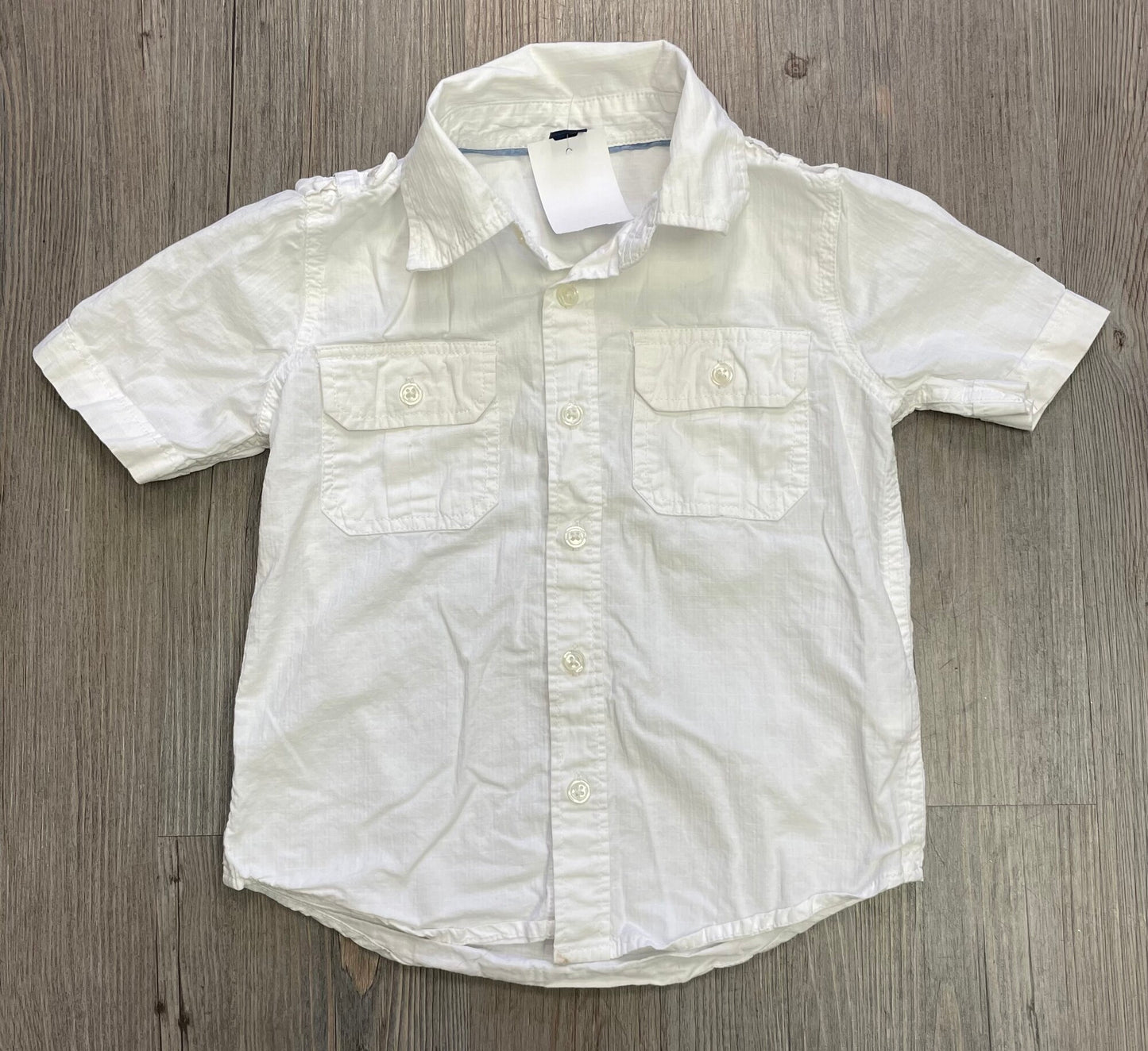 White  Gap Shirt, 4Y