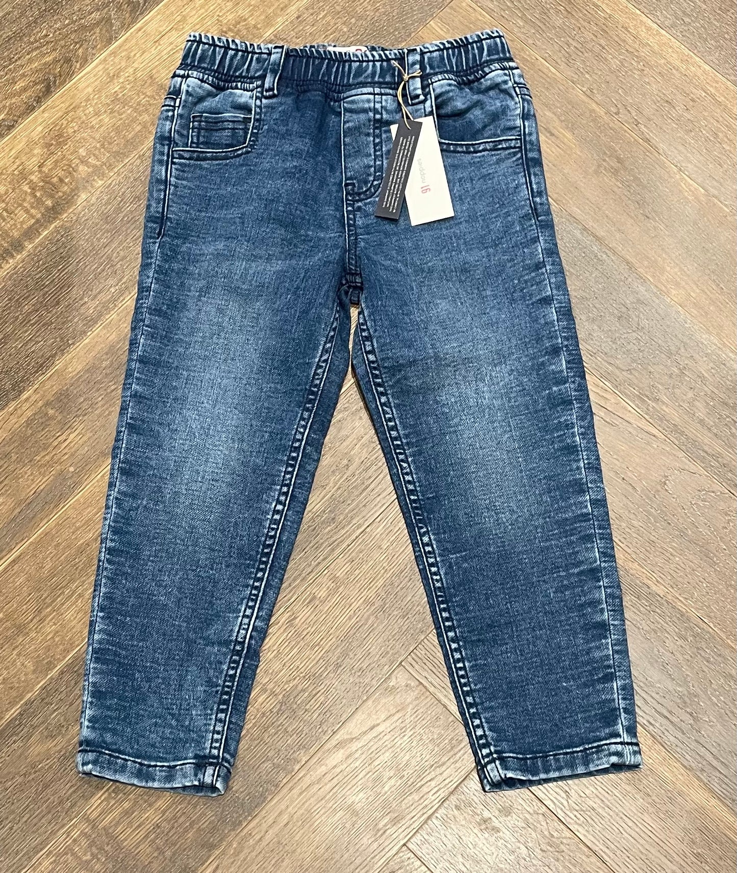 Blue  Noppies Soft Denim Pants, 3-4Y