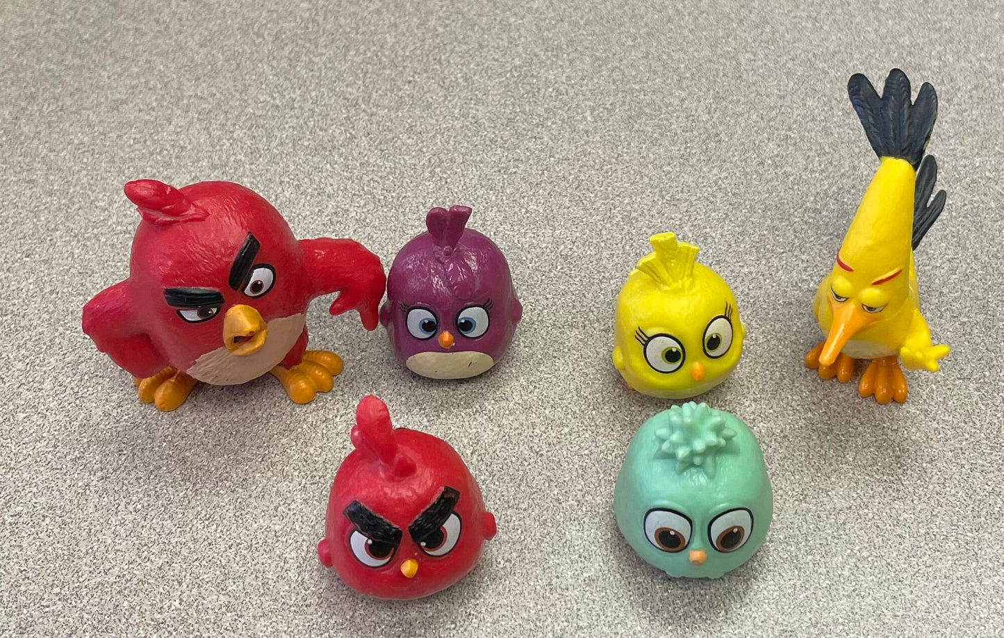 Multi  Angry Birds Character, 6pcs
