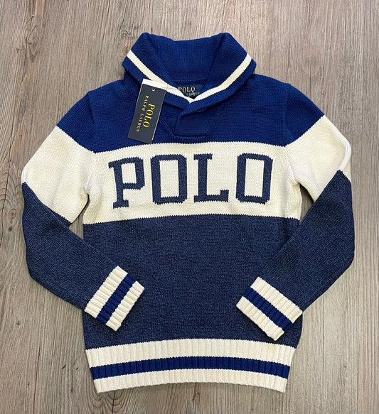 Blue  Polo Ralph Lauren Sweater, 8Y