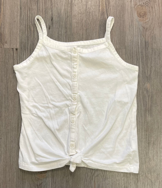 White  Gap Tank Top, 8-9Y