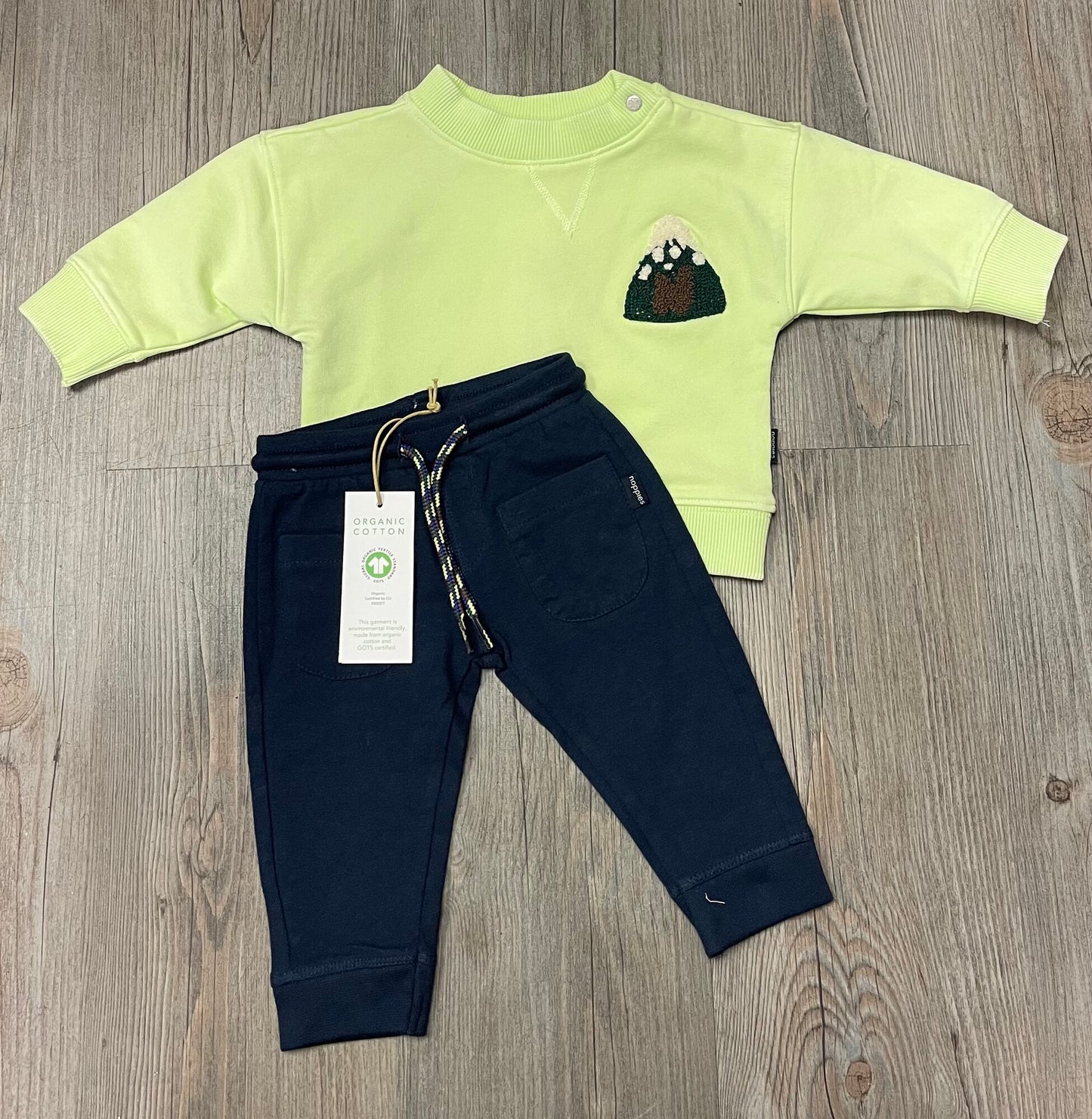 Lime  Noppies Clothing Set, 1-2M