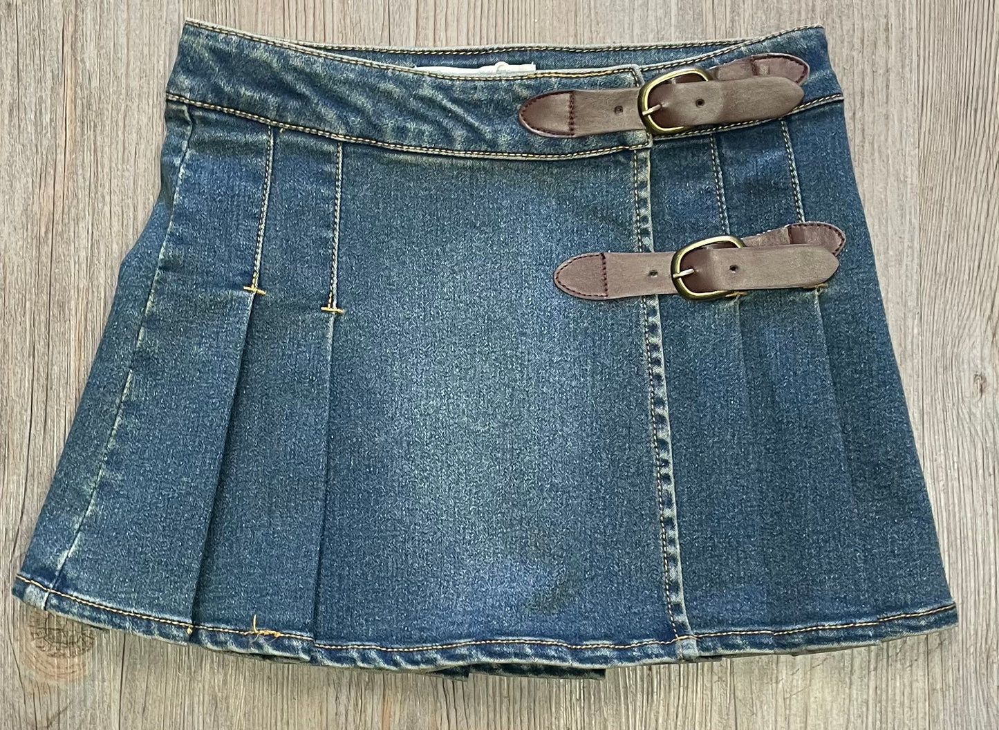 Blue  Boboli Jean Skirt, 4Y
