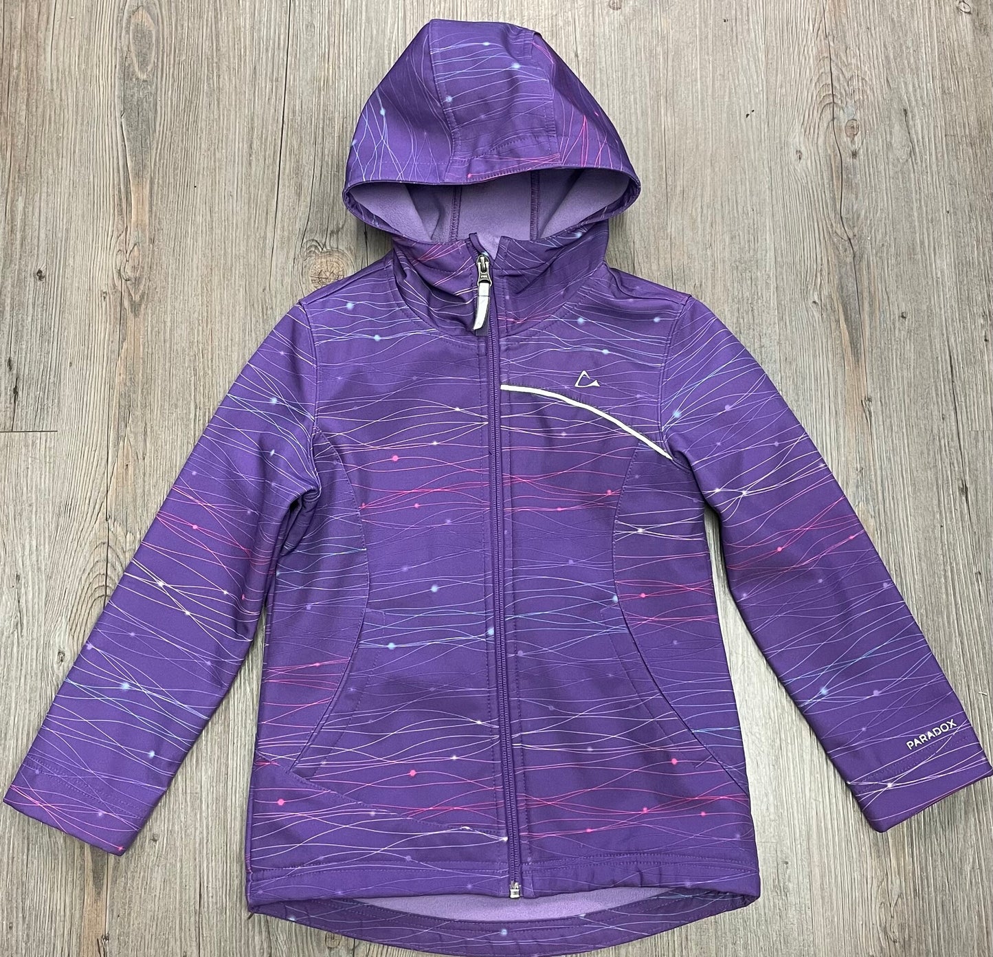 Purple  Paradox Fleelined Jacket, 7-8Y