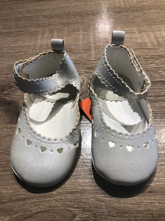 Silver  Old Navy Party Shoes, 0-6M