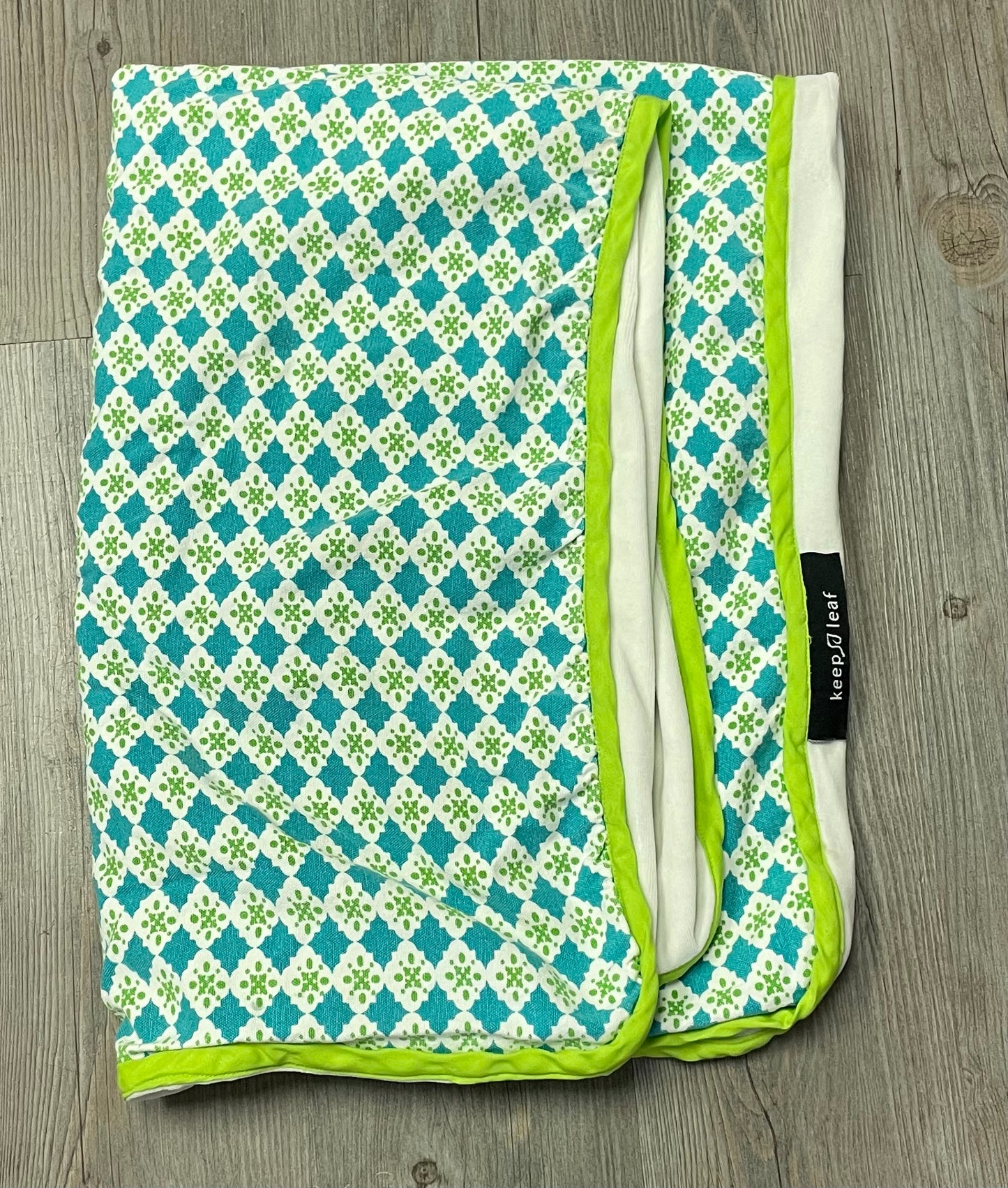 Multi  Keep Leaf Baby Blanket, Pre-owned